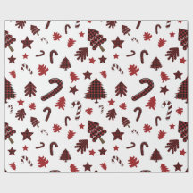Christmas Red Buffalo Plaid Elements