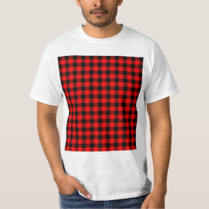 Christmas Red Classic Buffalo Plaid Shirt! T-Shirt