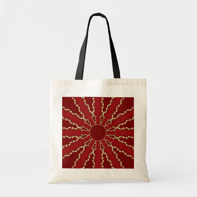 Christmas Red God Decorative Holiday Tote Bag (Front)
