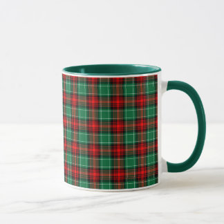 Christmas Red Green Plaid Coffee Mug