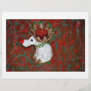 Christmas Red Nose Reindeer Moose Flyer