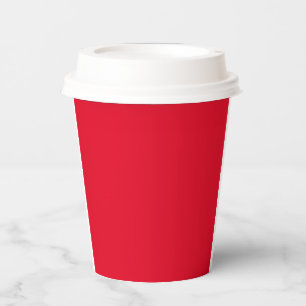 Christmas Red Paper Cups