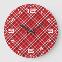Christmas Red Plaid Pattern Design-62667