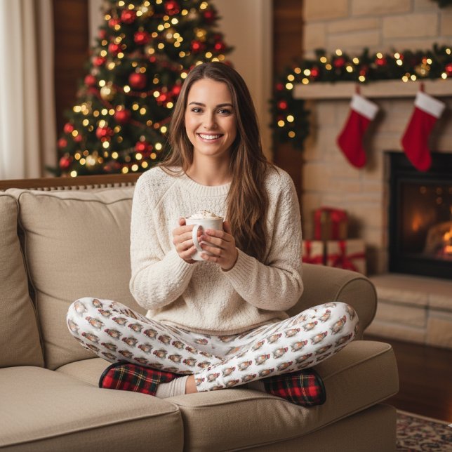 Christmas Red Robin Leggings (Creator Uploaded)