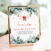 Christmas Red Santa Baby Family Traditions Game
