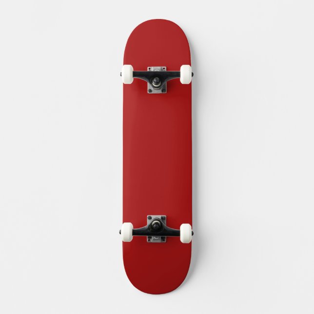 Christmas Red Skateboard Elevating Bright Holiday  (Front)