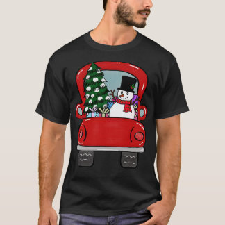christmas red truck 1 T-Shirt
