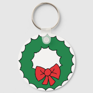 Christmas Reef Drawing Christmas Garland Clipart Key Ring