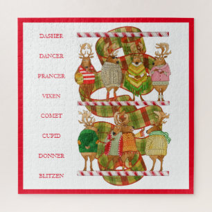 CHRISTMAS REINDEER 20x20 Puzzle