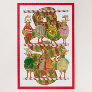 CHRISTMAS REINDEER 20x30 Puzzle