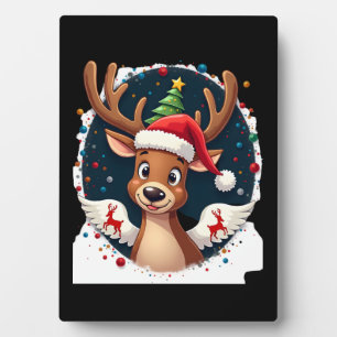christmas Reindeer (2) Plaque