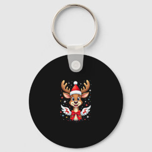 christmas Reindeer (3) Key Ring