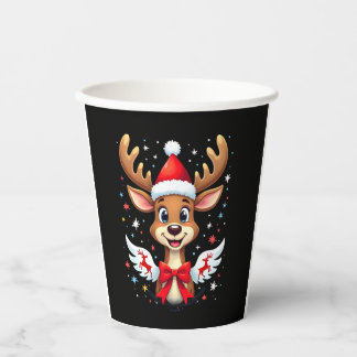 christmas Reindeer (3) Paper Cups