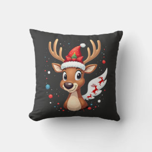 christmas Reindeer (5) Cushion