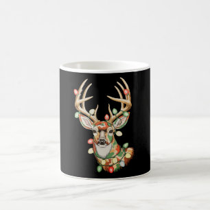Christmas Reindeer Camo Deer Holiday Hunting Xmas Coffee Mug
