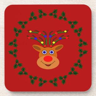 Christmas Reindeer Coasters