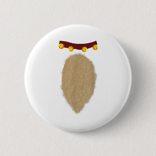 Christmas Reindeer Costume 6 Cm Round Badge