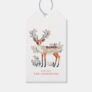 Christmas Reindeer Gift Tags
