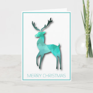 Christmas Reindeer Holiday Card