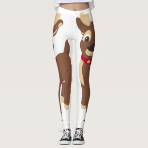 Christmas Reindeer Leggings