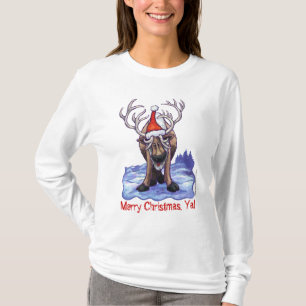 Christmas Reindeer Long Sleeve Shirt