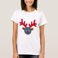 christmas reindeer moon emoji