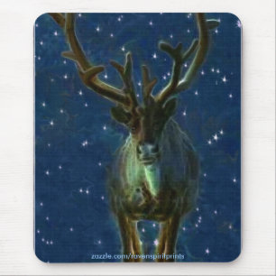 Christmas Reindeer Mouse Pad