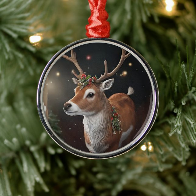 Christmas Reindeer Ornament (Tree)