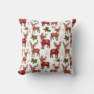 Christmas reindeer pillows