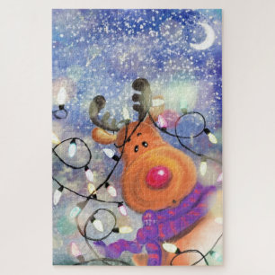 Christmas Reindeer Puzzle