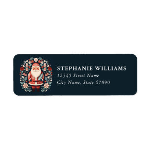 Christmas Reindeer Return Address Labels