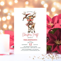 Christmas Reindeer Rudolph House Corporate Party
