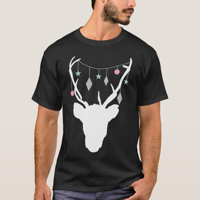 Christmas Reindeer T-Shirt (Front)