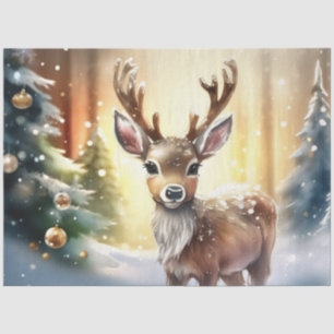 Christmas Reindeer Tissue Paper