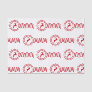 Christmas reindeer tissue paper
