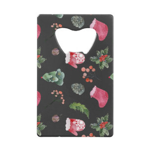 Christmas Reindeer: Watercolor Seamless Pattern