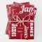 Christmas Repeating Name Red White Green Gift