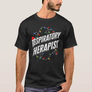 Christmas Respiratory Therapist Light Lung Doctor  T-Shirt