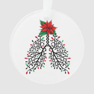 Christmas Respiratory Therapist Ornament