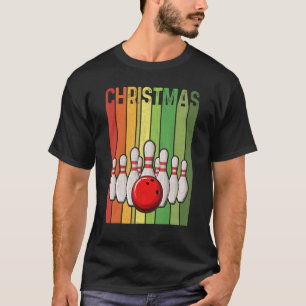 Christmas Retro Bowling Cute Group Matching Xmas H T-Shirt