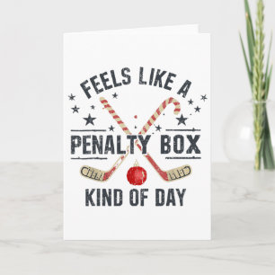 Christmas Retro Feels Like A Penalty Box Kind Of D Card