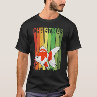 Christmas Retro Fish Cute Group Matching Xmas Holi T-Shirt