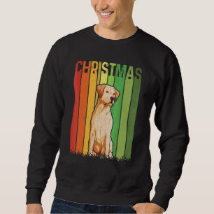 Christmas Retro Labrador Dog Group Matching Xmas H Sweatshirt