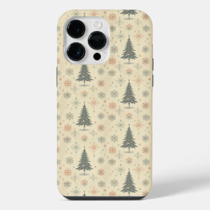 Christmas Retro/Vintage iPhone 14 Pro Max Case