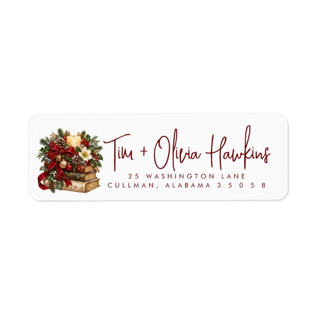 Christmas | Return Address Label (Front)