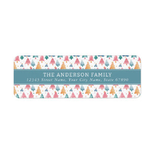 Christmas Return Address Labels