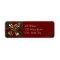Christmas Return Address Labels