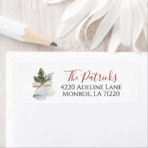Christmas Return Address Labels