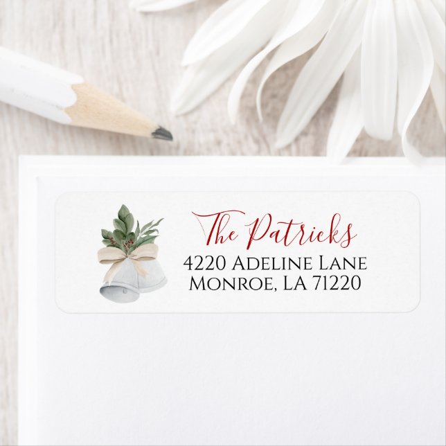 Christmas Return Address Labels (Insitu)