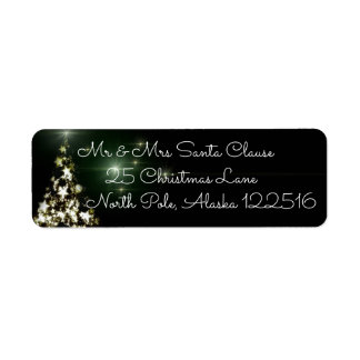 Christmas Return label Return Address Label